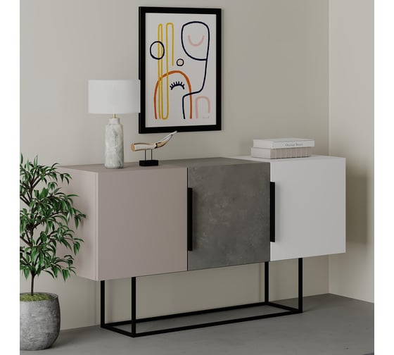 Комод leve tontini console light mocha LEV00230