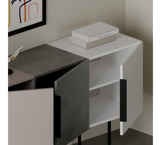 Комод leve tontini console light mocha LEV00230