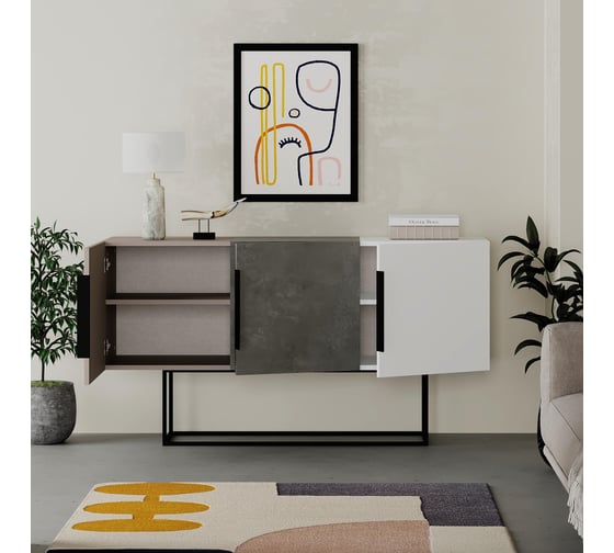 Комод leve tontini console light mocha LEV00230