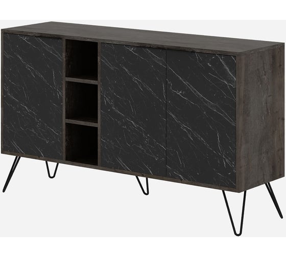 Комод leve clara console dark coffee LEV00237