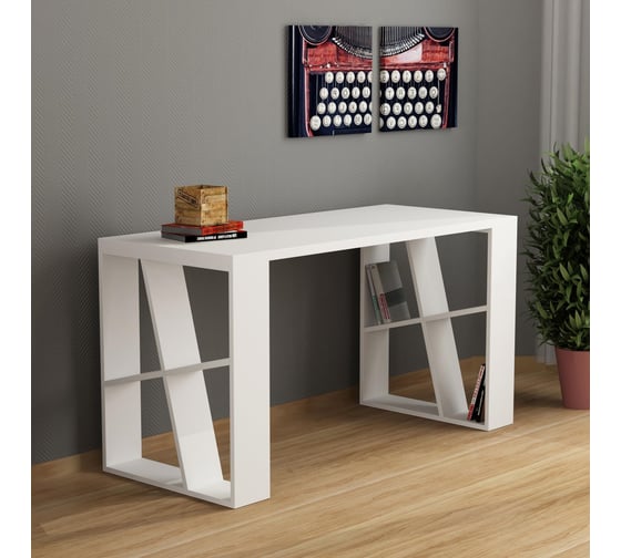 Письменный стол leve honey working table white LEV00192