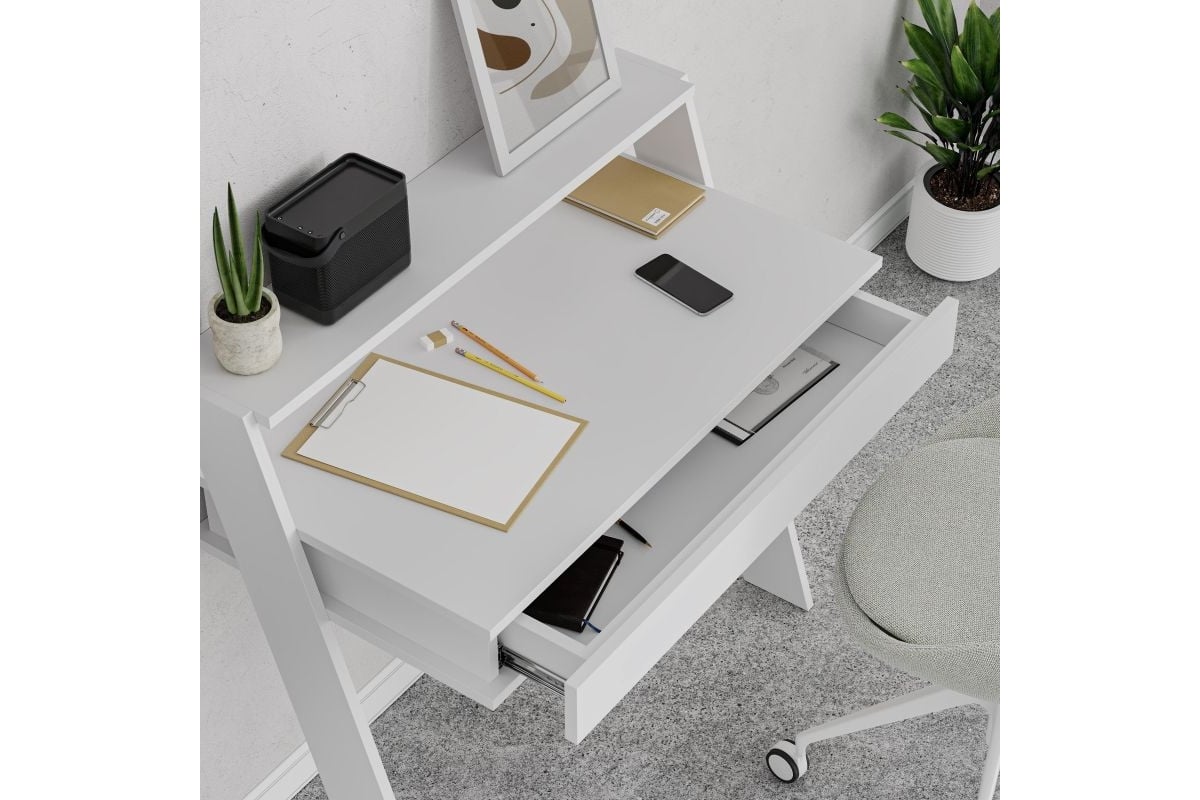 Письменный стол leve cowork working table white LEV00187 - выгодная цена,  отзывы, характеристики, фото - купить в Москве и РФ