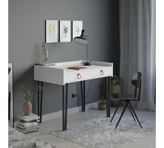 Письменный стол leve sponge study table white LEV00178