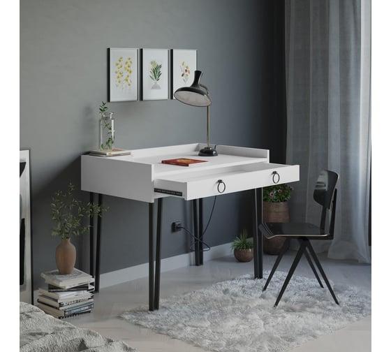 Письменный стол leve sponge study table white LEV00178