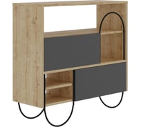 Обувница leve norfolk shoe cabinet oak LEV00805