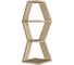 Угловая полка leve sablor corner shelf oak LEV00868 1