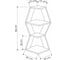 Угловая полка leve sablor corner shelf oak LEV00868 3