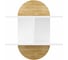 Фигурная полка leve auro wall shelf white LEV00933 1