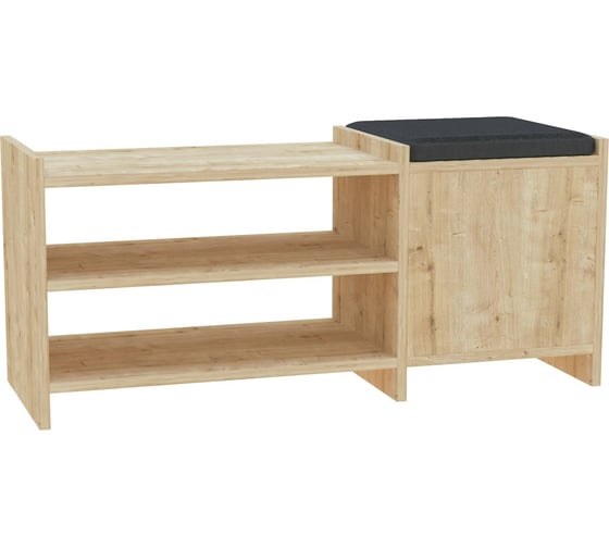 Обувница leve sunno hall stand oak LEV00758
