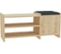 Обувница leve sunno hall stand oak LEV00758 2