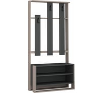 Обувница с вешалкой для одежды leve chester hall stand light mocha LEV00764