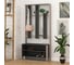 Обувница с вешалкой для одежды leve chester hall stand light mocha LEV00764 4