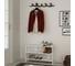 Обувница с вешалкой для одежды leve tono shoe rack-hanger white LEV00801 4