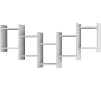 Фигурная полка leve bat shelf white LEV00892