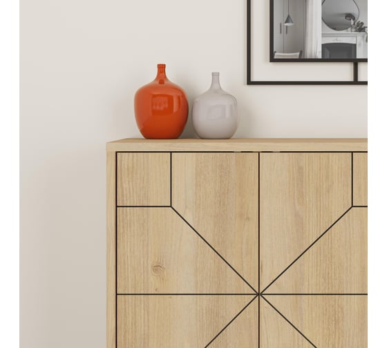 Комод leve dune console oak LEV00239