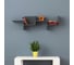 Фигурная полка leve rako shelf anthracite LEV00915 2