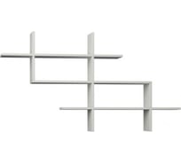 Фигурная полка leve halic bookcase white LEV00830