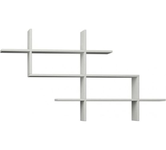 Фигурная полка leve halic bookcase white LEV00830 1