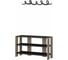 Обувница с вешалкой для одежды leve tono shoe rack-hanger light mocha LEV00804 2