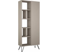 Прямой стеллаж leve jedda bookcase light mocha LEV00669