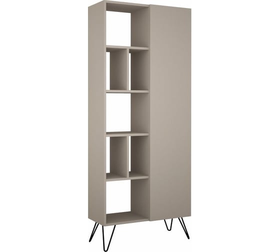 Прямой стеллаж leve jedda bookcase light mocha LEV00669 1