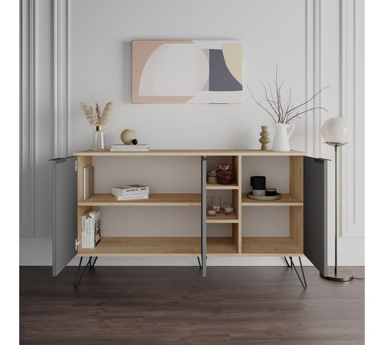 Комод leve clara console oak LEV00227