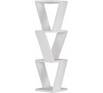 Угловая полка leve zena corner bookcase white LEV00864