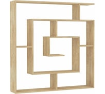 Прямой стеллаж leve labirent bookcase oak LEV00584
