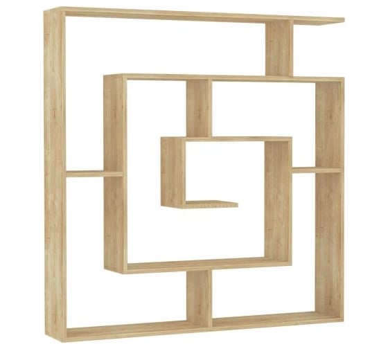 Прямой стеллаж leve labirent bookcase oak LEV00584