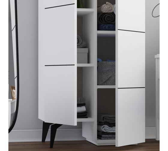 Комод leve stair multipurpose cabinet white LEV00287
