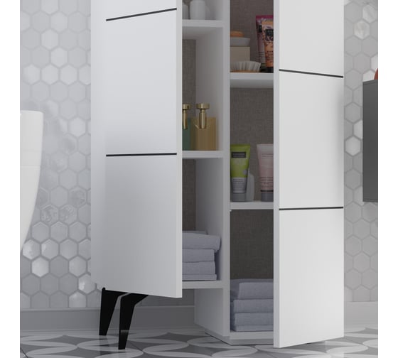 Комод leve stair multipurpose cabinet white LEV00287