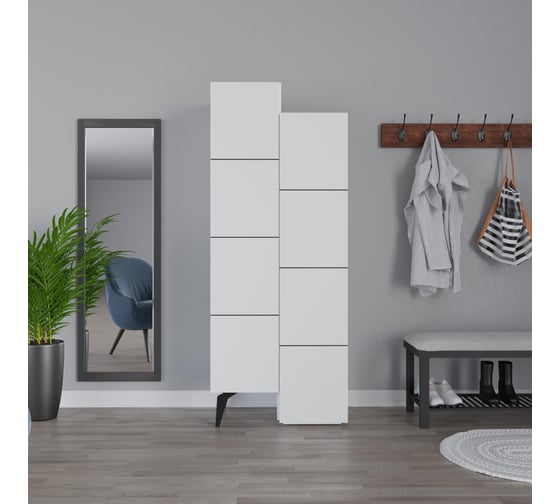Комод leve stair multipurpose cabinet white LEV00287