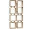 Прямой стеллаж leve rail bookcase no.1 oak LEV00611 1