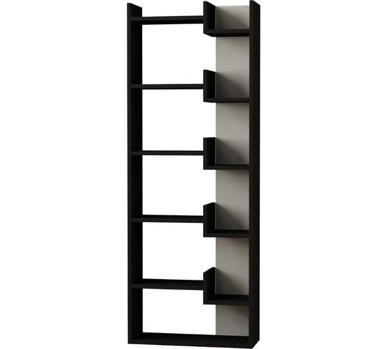 Прямой стеллаж leve oppa bookcase anthracite LEV00595 1