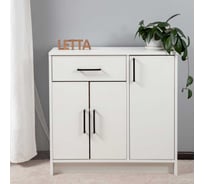 Комод LETTA Estet Белое тиснение, 750х733x303 L130130