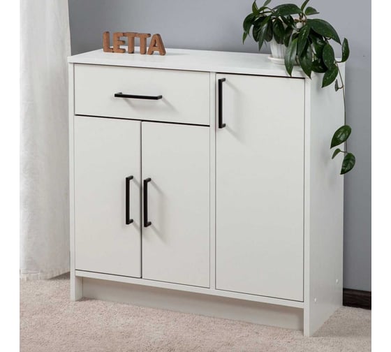 Комод LETTA Estet Белое тиснение, 750х733x303 L130130