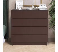 Комод LETTA Ультра 4 ящика, Венге, 750х729x330 L135533