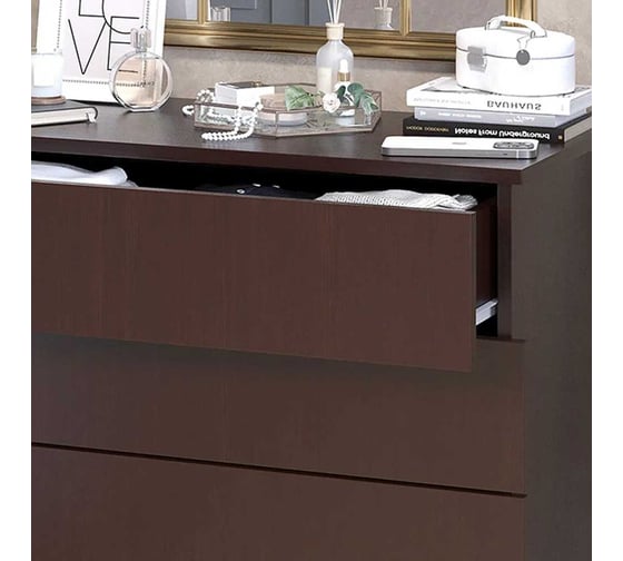 Комод LETTA Ультра 4 ящика, Венге, 750х729x330 L135533