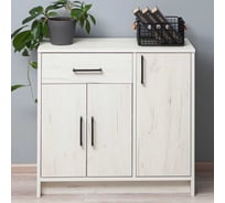 Комод LETTA Estet Дуб крафт белый, 750х733x303 L130132