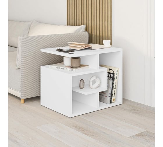 Журнальный стол leve labirent coffee table white LEV00051