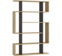 Прямой стеллаж leve mito bookcase anthracite LEV00594