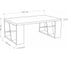 Журнальный стол leve honey coffee table white LEV00032 3