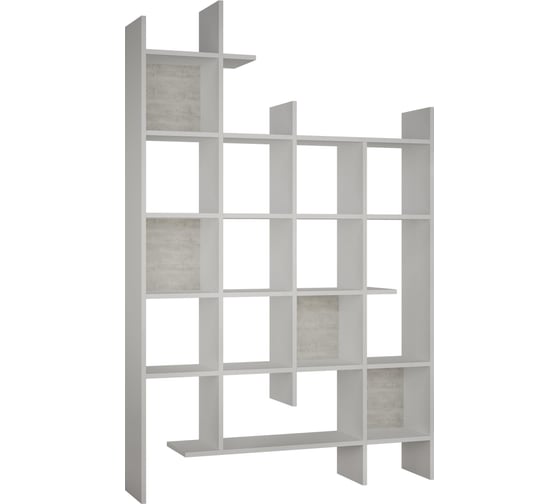 Прямой стеллаж leve manco bookcase white LEV00589 1