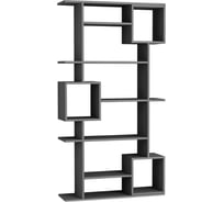 Прямой стеллаж leve soto bookcase anthracite LEV00629