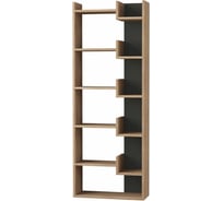 Прямой стеллаж leve oppa bookcase oak LEV00606