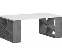 Журнальный стол leve honey coffee table retro gray LEV00090