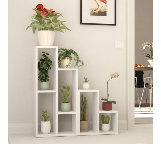 Тумба для цветов leve sule plantstand white LEV00372