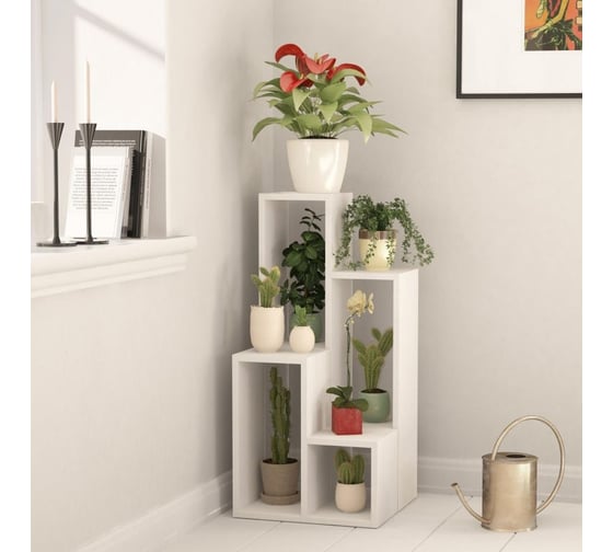 Тумба для цветов leve sule plantstand white LEV00372