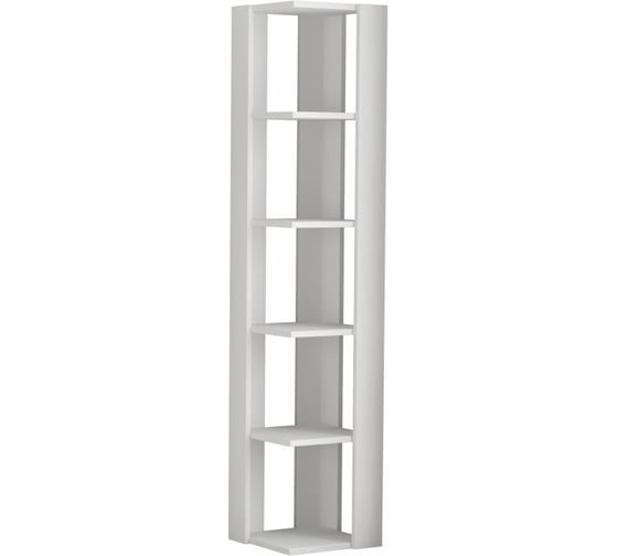 Угловой стеллаж leve nati corner bookcase white LEV00710 1