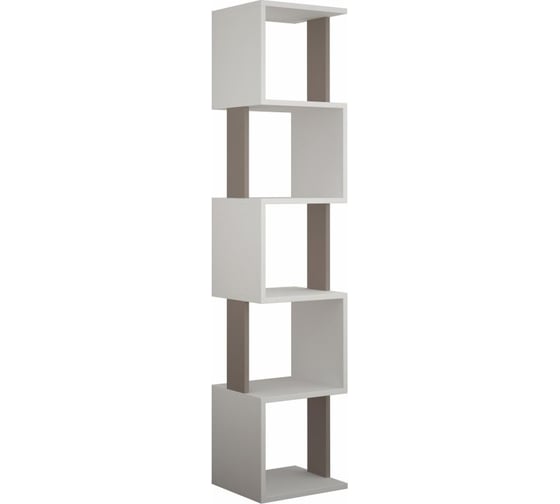 Угловой стеллаж leve piri bookcase light mocha LEV00640